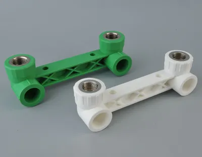 Double Female Elbow with Tap Connector (DIN8077/8078/16962)