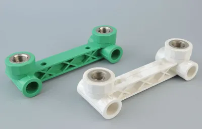 Double Female Tee with Tap Connector (DIN8077/8078/16962)