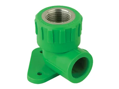 Female Elbow for Wall Mounting / PPR Elbow with Disk