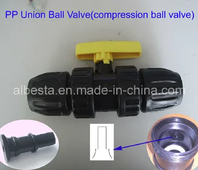 PP Union Ball Valve/PP Compression Ball Valve