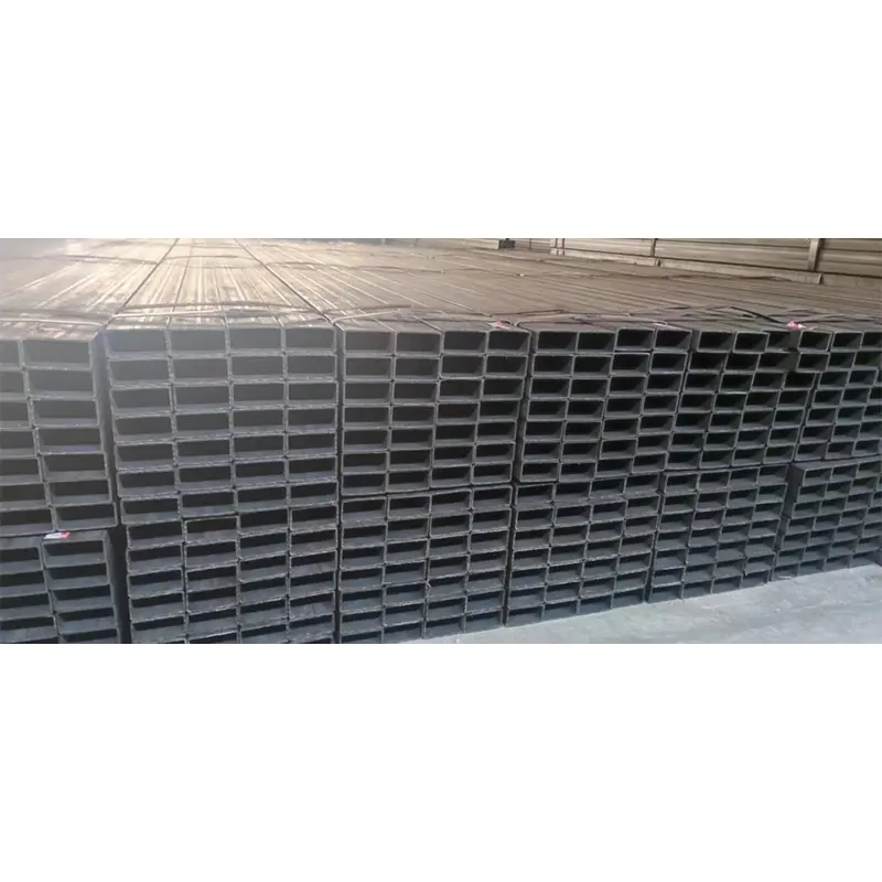 Thick Wall Black Rectangular and Square Steel Tube